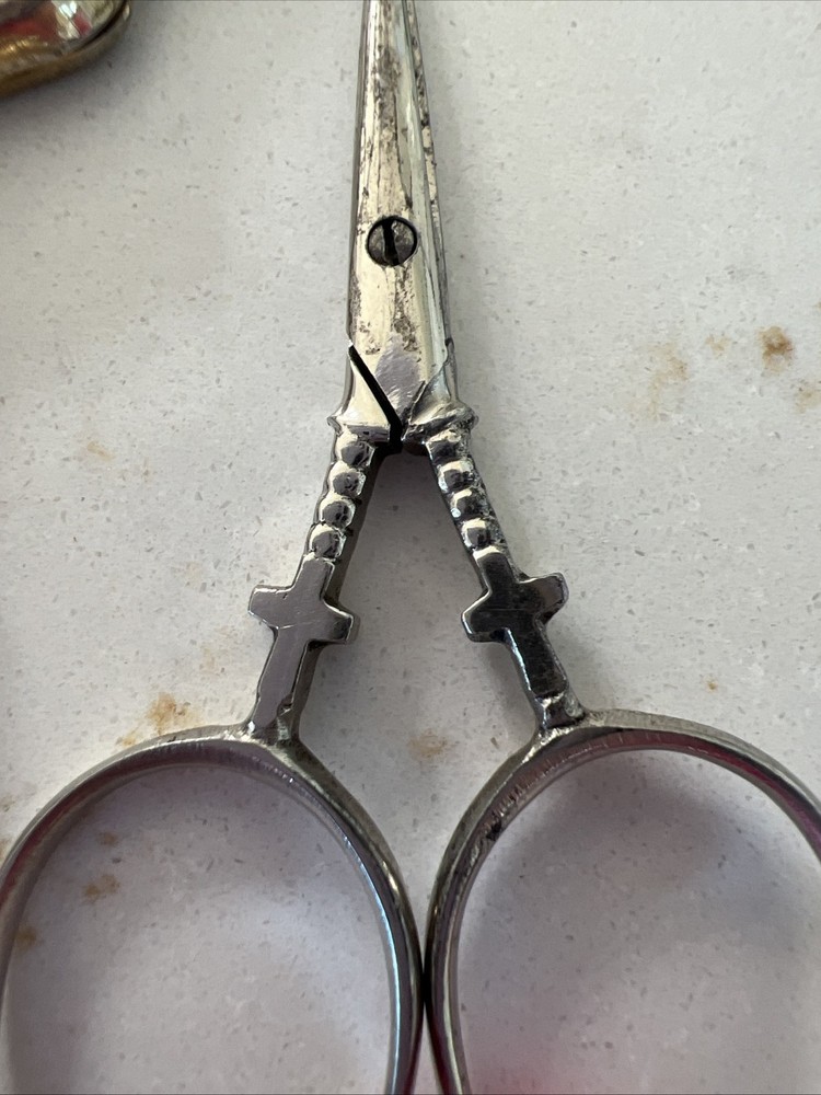 Antique Mini Scissors (3 Pair) Unique (Germany, USA)