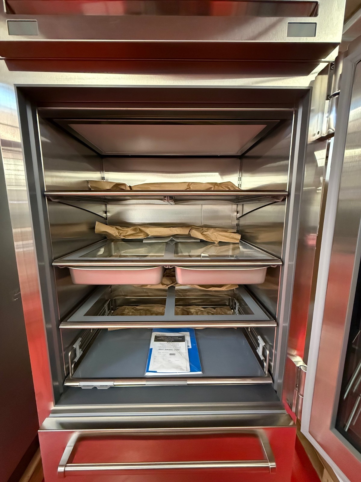 36” Subzero Refrigerator Freezer PRO3650GRH (Used 2024)