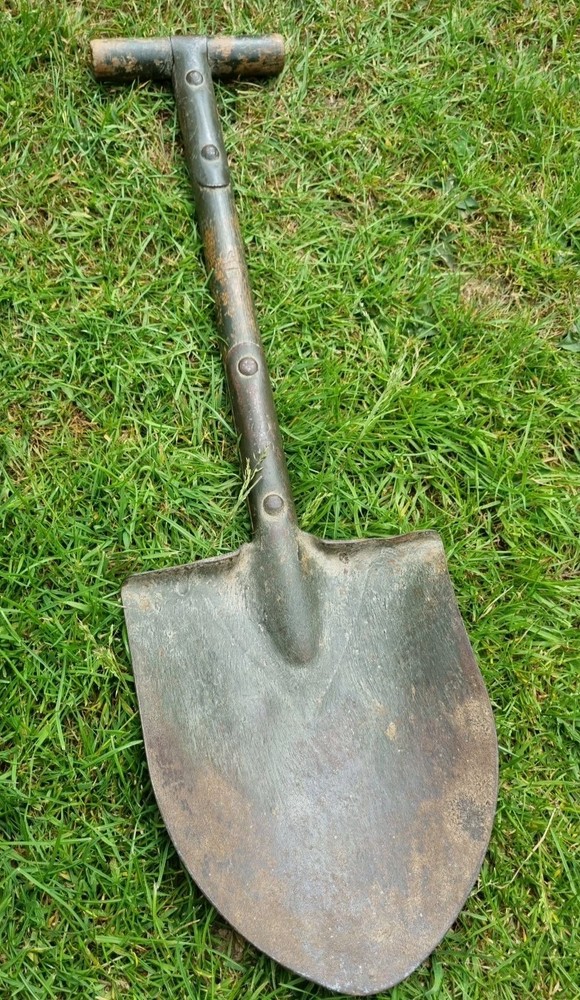 WW 2 US Army M1910 T-Handle Spade. Original.