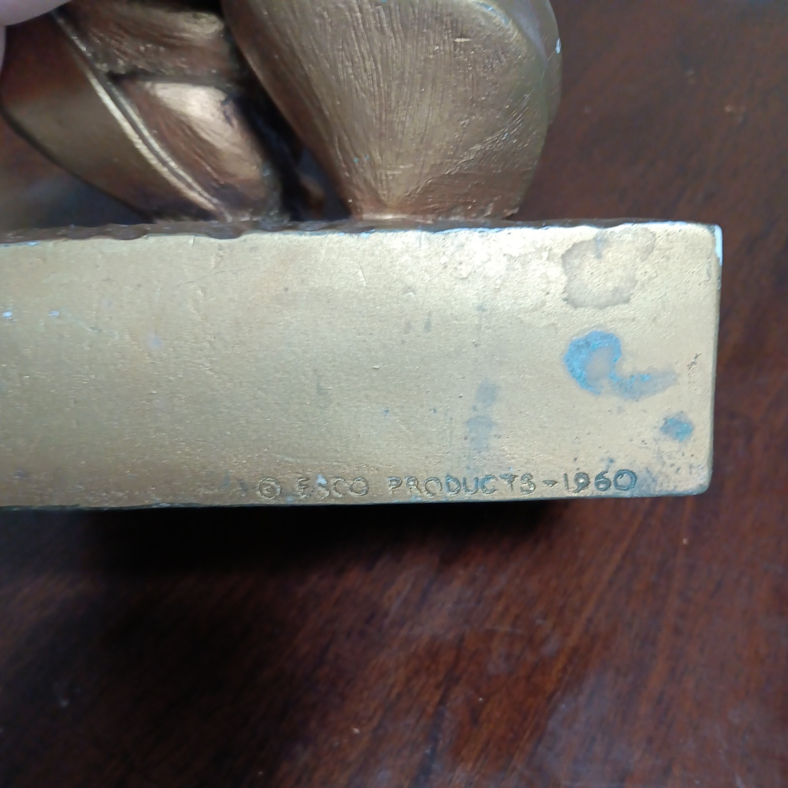 10" 1960 Esco Albrecht Durer's Betende Hande By Brower Praying Hands Sculpture