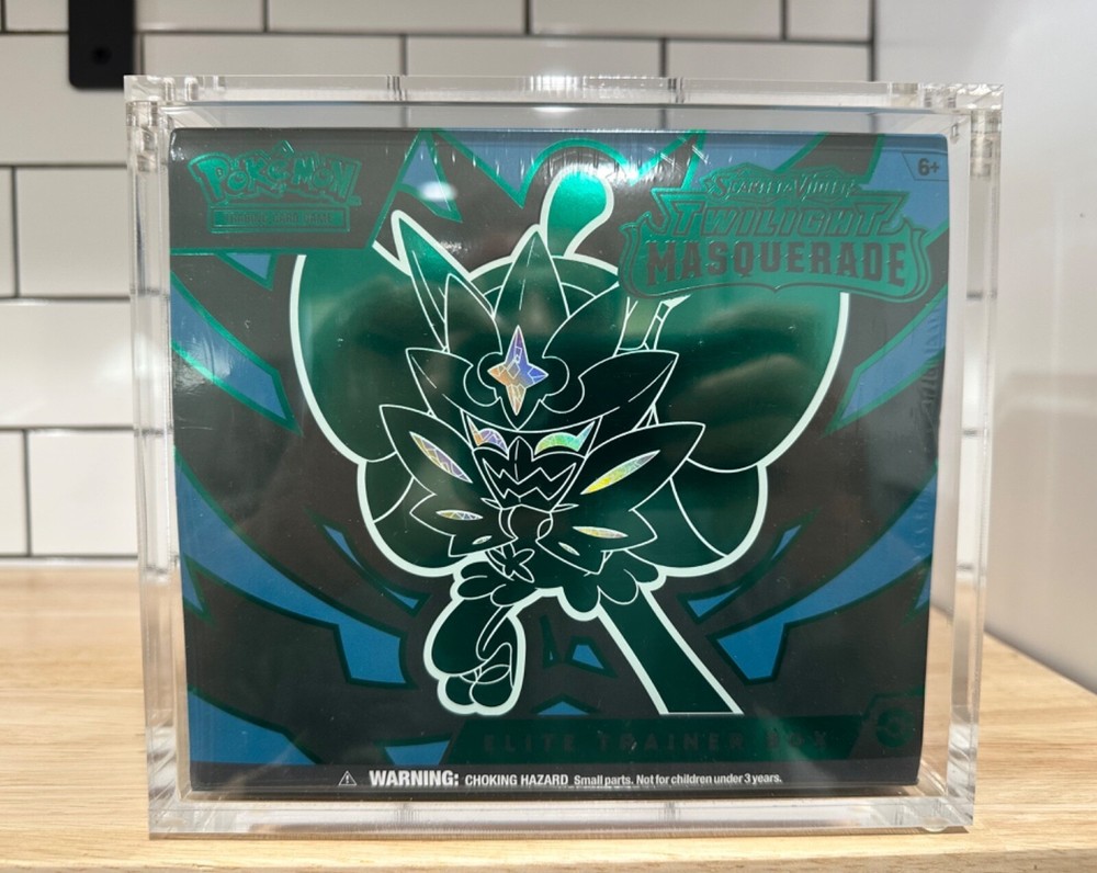 POKEMON ELITE TRAINER BOX ETB MAGNETIC CASE PROTECTOR HIGH QUALITY DISPLAY
