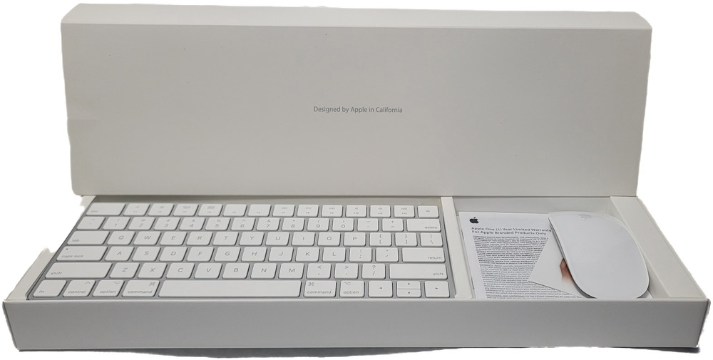 Apple Magic Keyboard & Magic Mouse 2 Set A1644 A1657 Wireless - Tested!