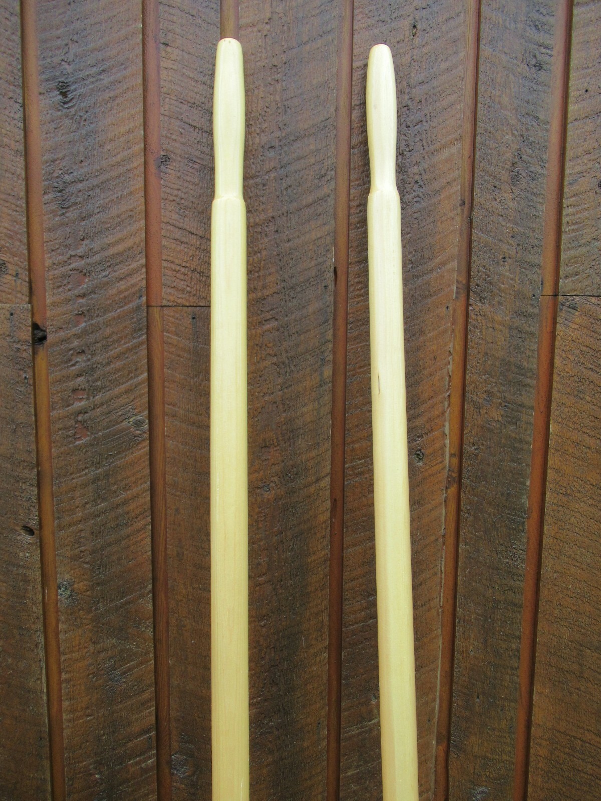 NEW 5' Long 60" Wooden Boat Canoe Oars Paddles Set of 2 Great Pair Ready to Use