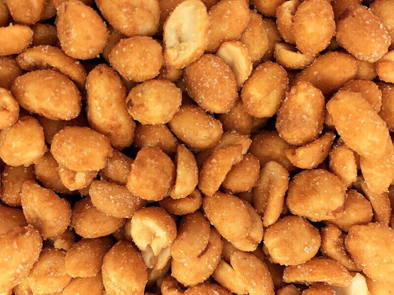 Bulk Jumbo Honey Roasted Peanuts (Select Size Below)