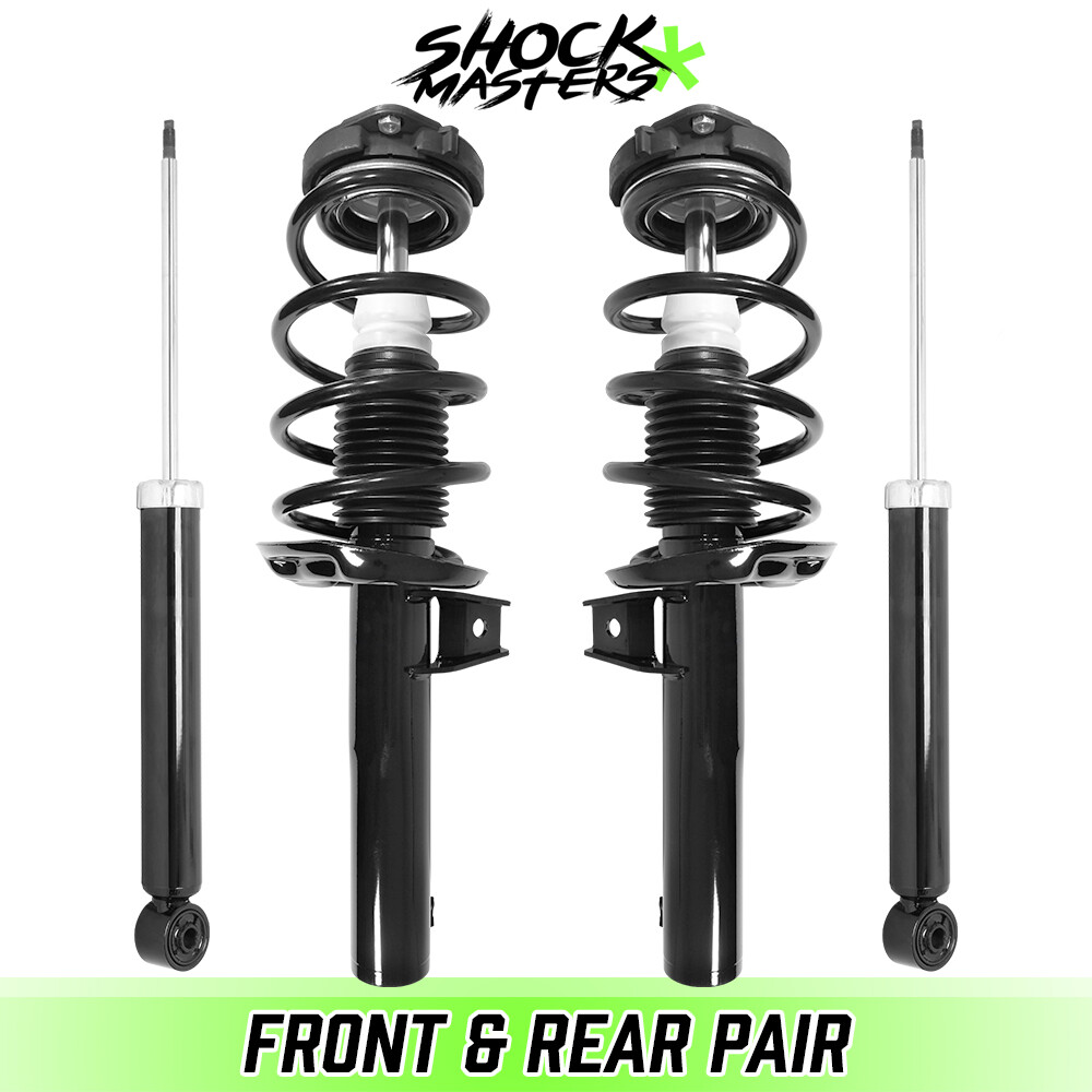 Front Complete Struts Springs Rear shocks for 2005-2018 Volkswagen Jetta