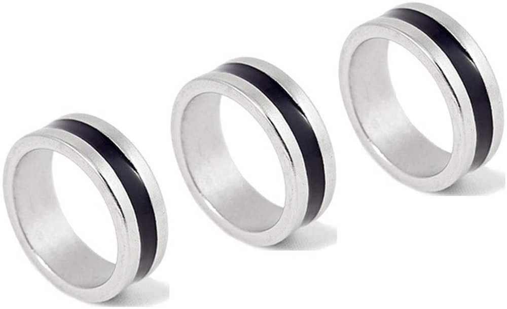 3 Pcs Different Size Strong Magnetic Ring PK Magic Tricks Pro Magic Props