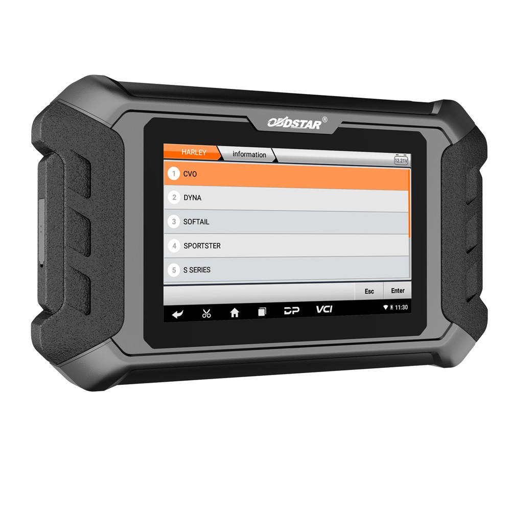 OBDSTAR iScan for Harley Davidson Motorcycle Diagnostic Scanner Tool Coding US