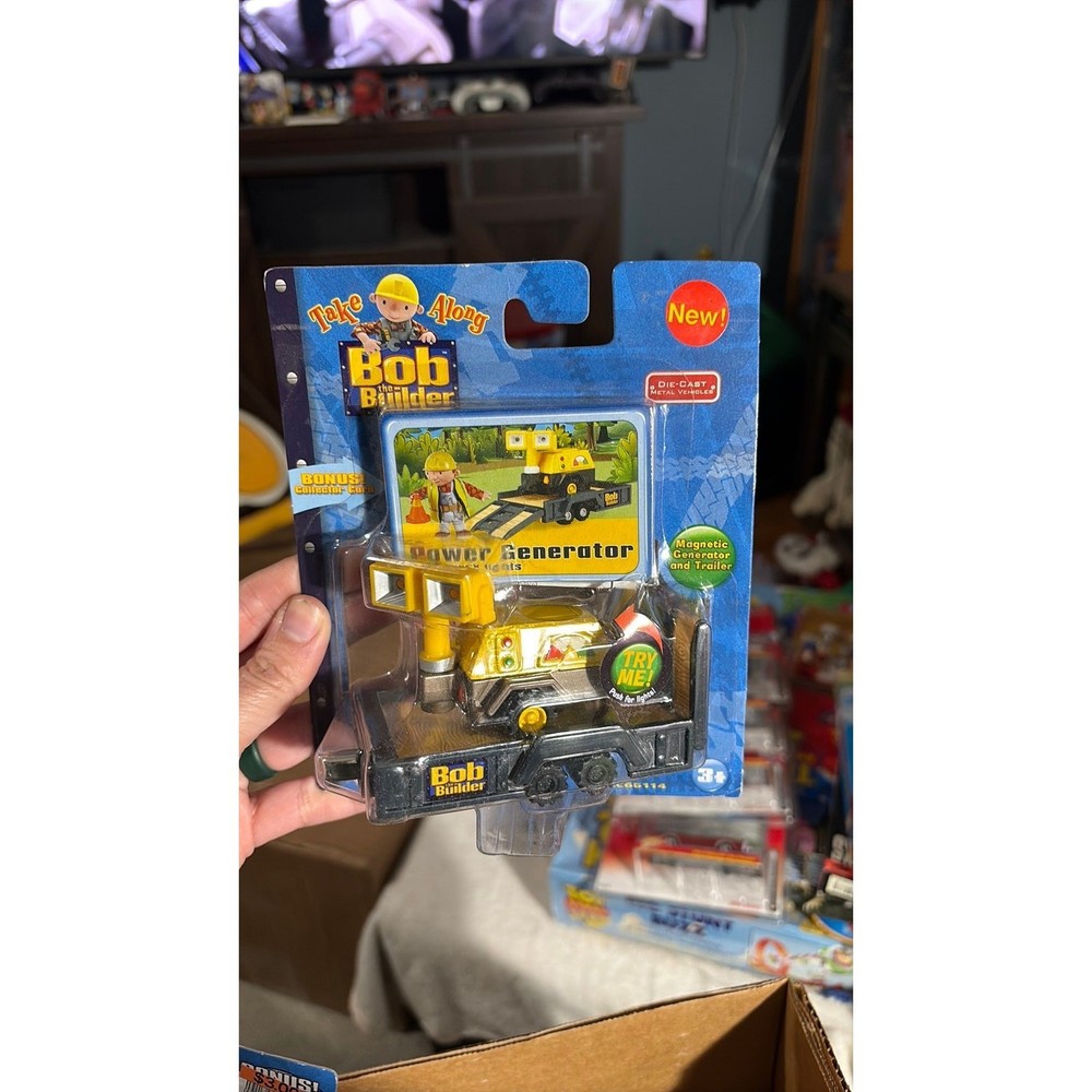 BOB THE BUILDER TAKE ALONG POWER GENERATOR WITH WORKING LIGHTS * DATED 2006