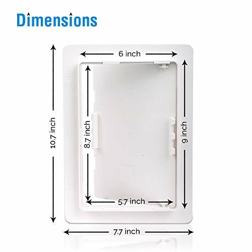 Access Panel for Drywall & Ceiling with Door, ABS Plastic for Plumbing & Electrc