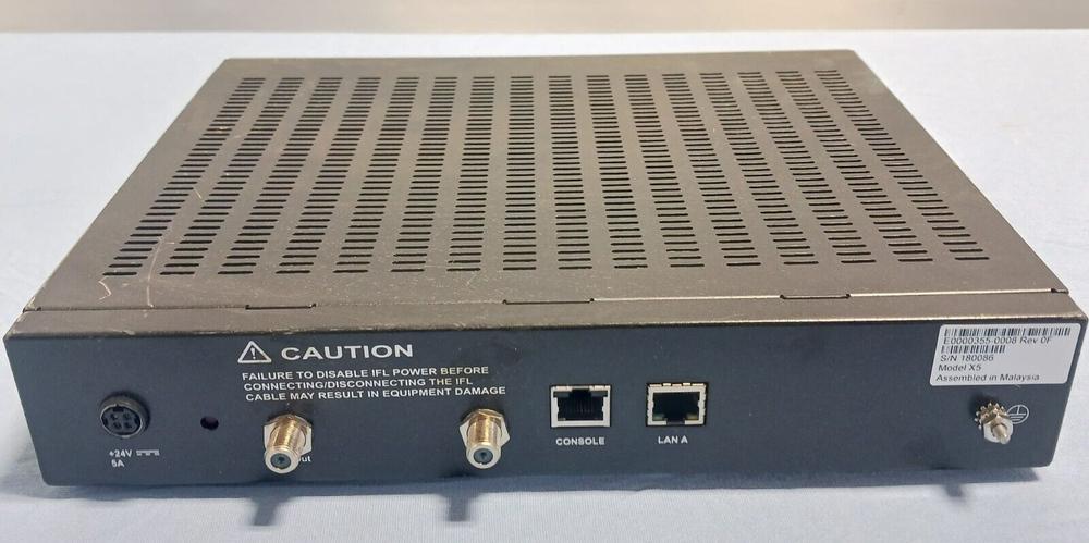 iDirect Evolution X5 Series Satellite Router E0000355-0008