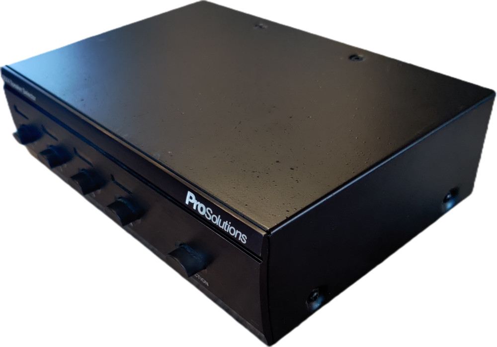 ProSolutions SBX4 4-Way Speaker Selector Switch, 100W Per Channel