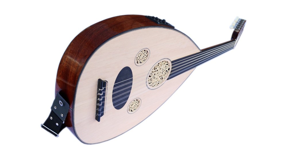 Professional Arabic Electric Oud Ud Lute String Instrument Oude EA5