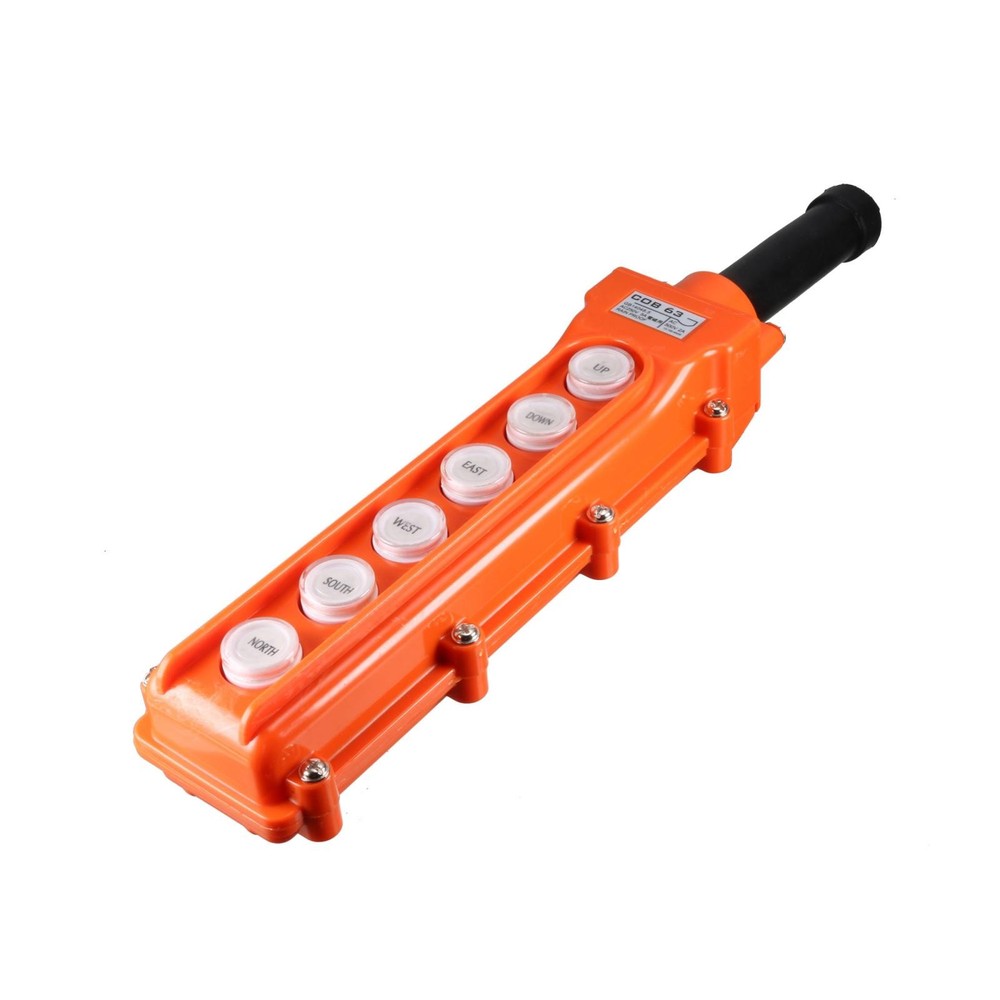 Directional Momentary Rain Hoist 6 6 Button Remote Control