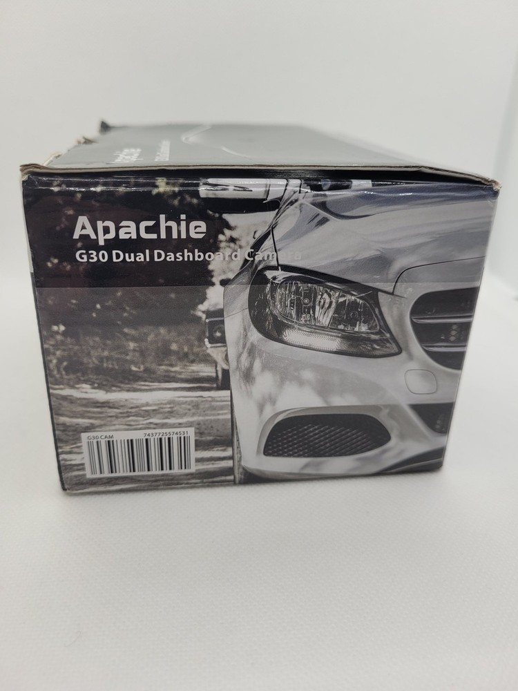 Apache G30 Dual Dash Camera Full HD 1080P Wide Angle Night Vision