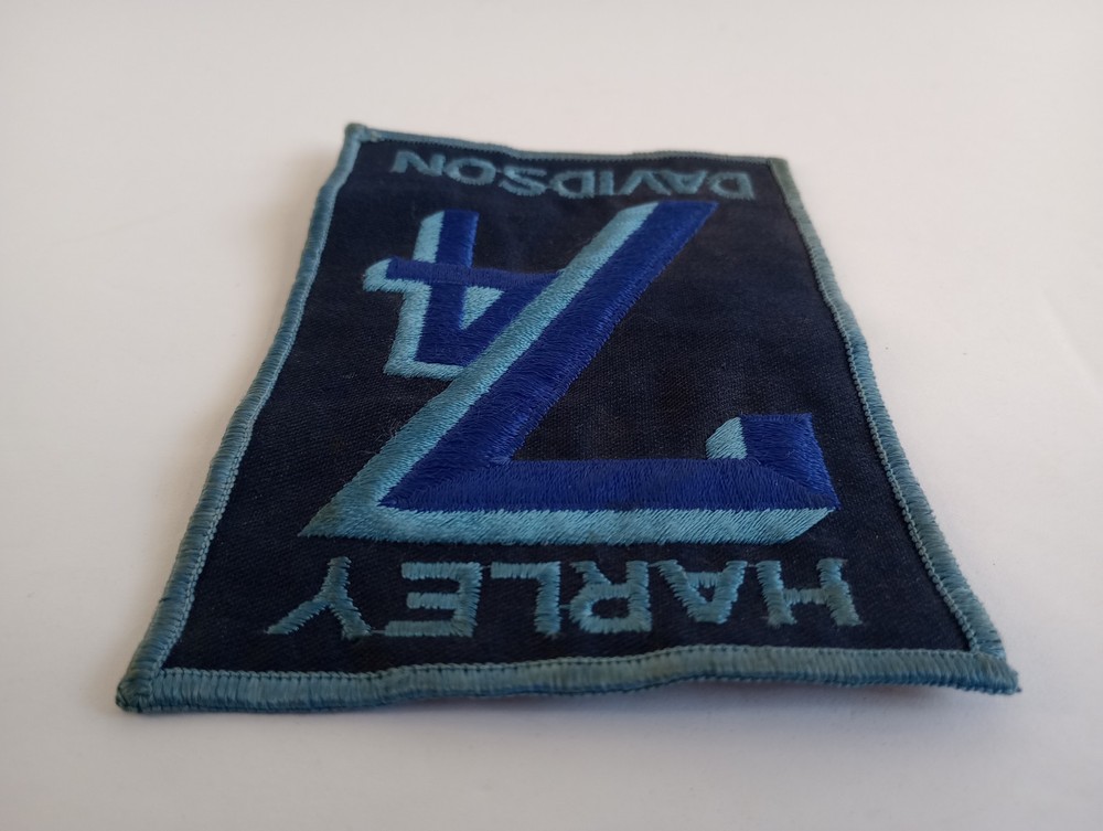 Vintage HARLEY DAVIDSON 74 MOTORCYCLE PATCH