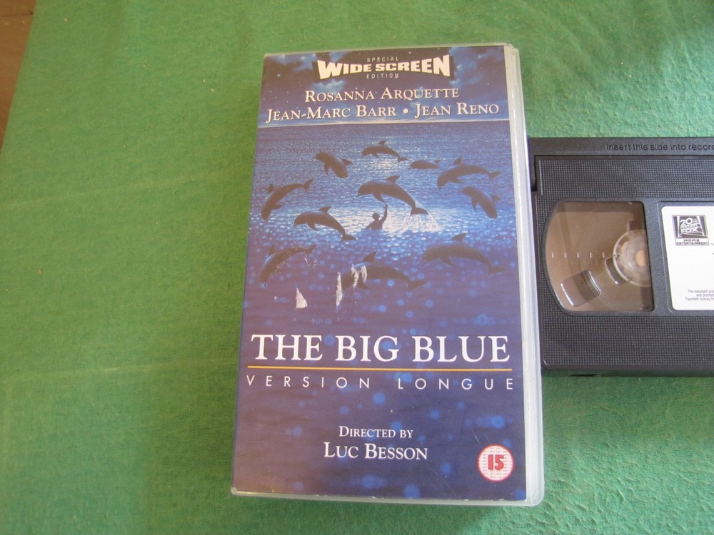 The Big Blue Version Lounge VHS