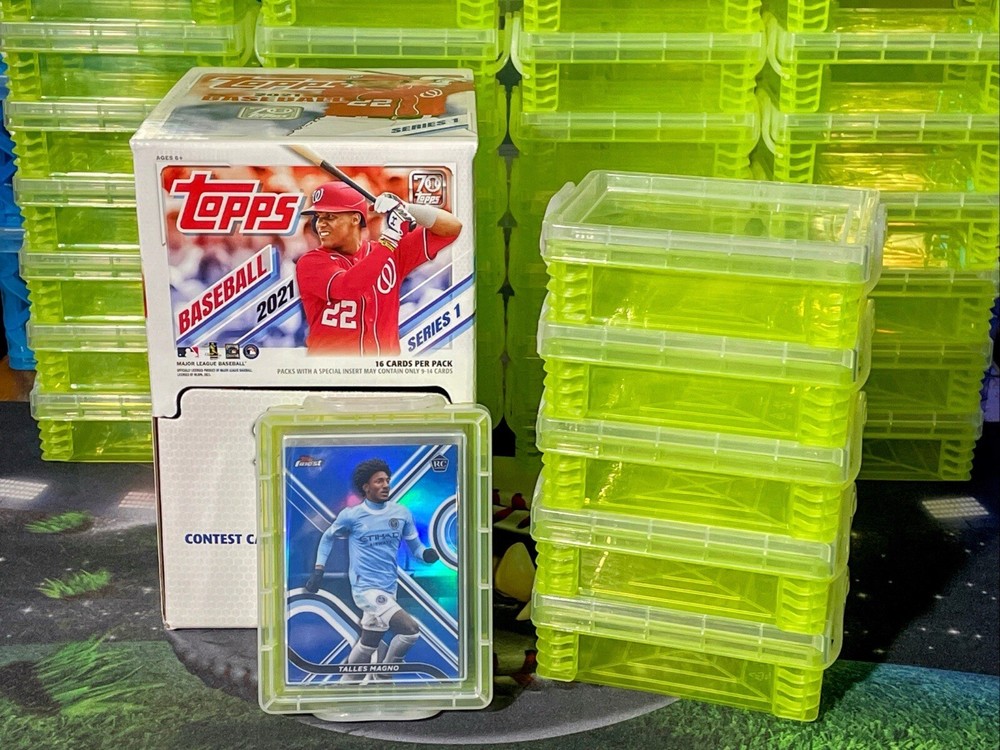 Card Storage Box Vaults (8-Pack) {Holds 50 Each}💥Stackable For Sleeved Cards!