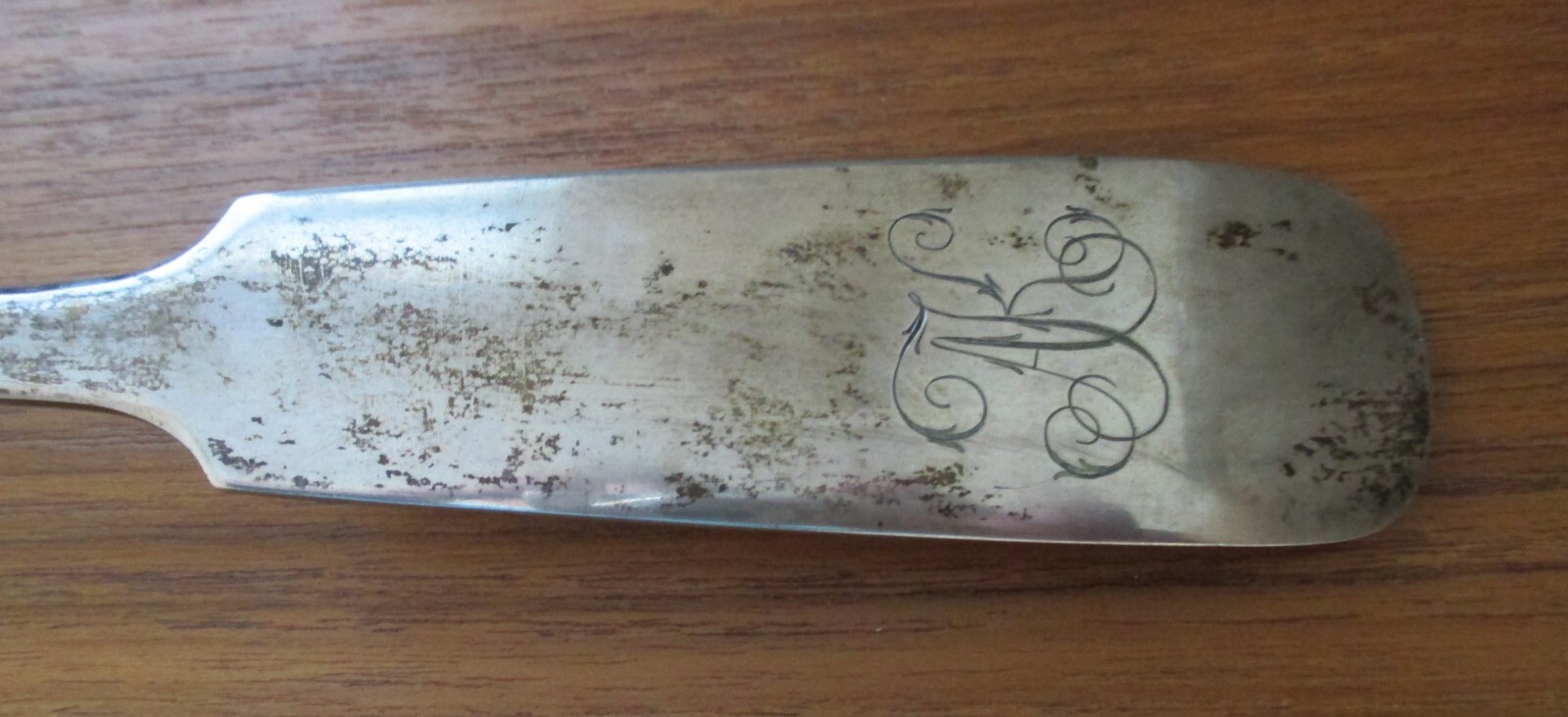 German Antique (1936) Solid Silver Soup Ladle 14" 800W 309 G 10.9 oz Vintage