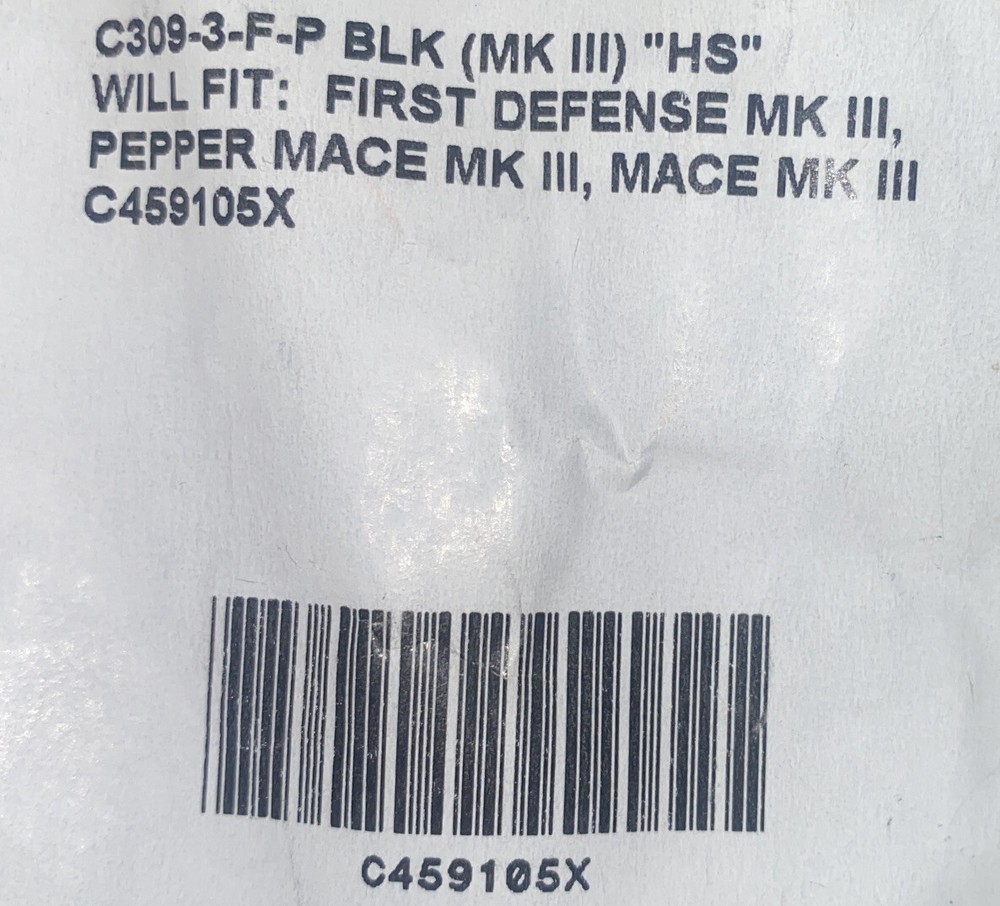 Mace pepper spray holder Don Hume Leather C309