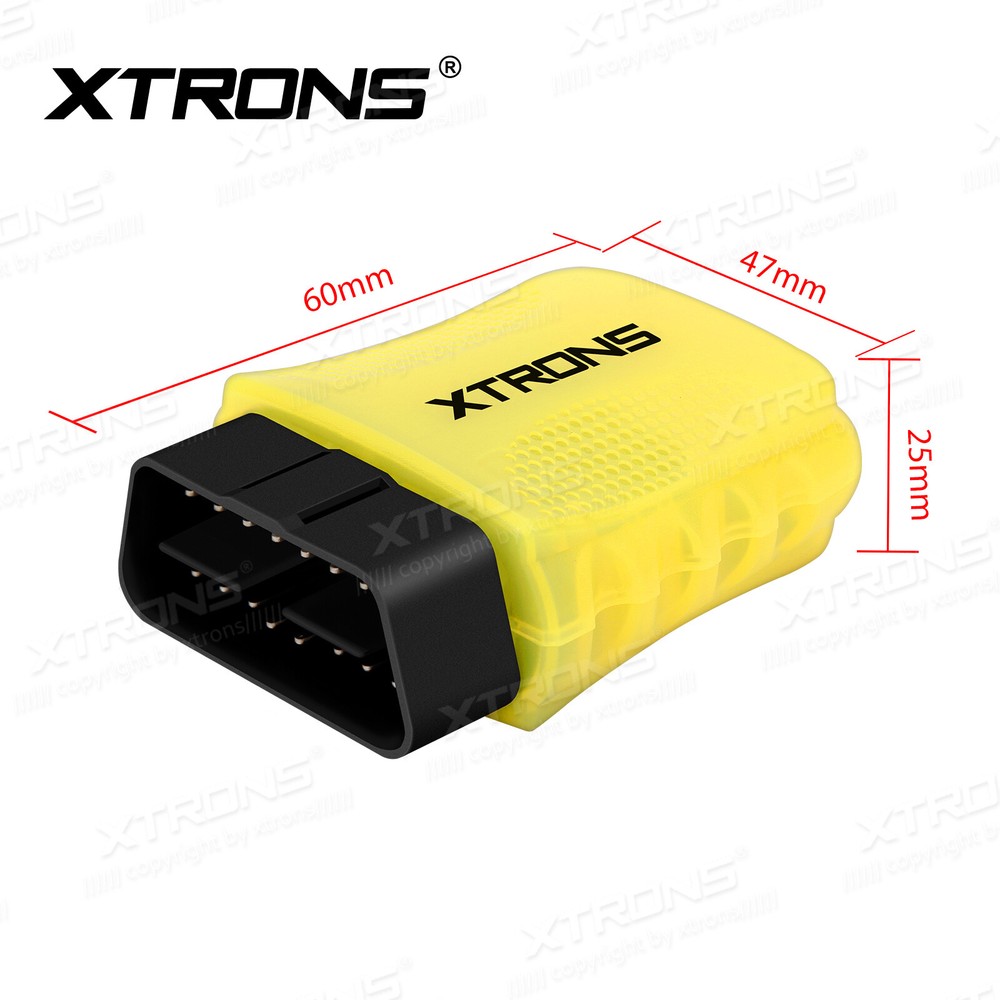 XTRONS OBD2 II Adapter Car Auto Scanner WiFi Android Torque Diagnostic Tool Read