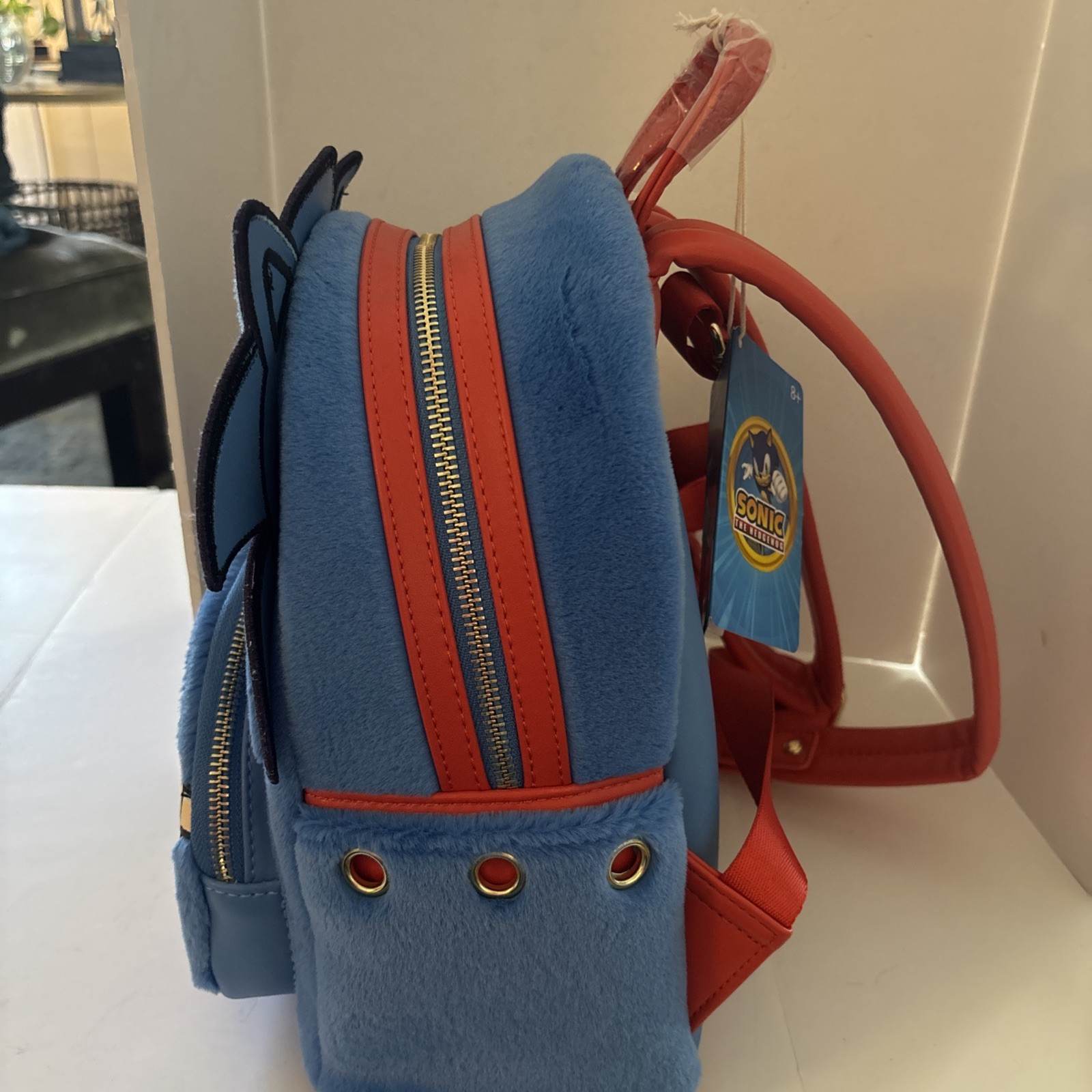 Loungefly Sonic the Hedgehog Classic Cosplay Mini Backpack Standard FAST SHIP