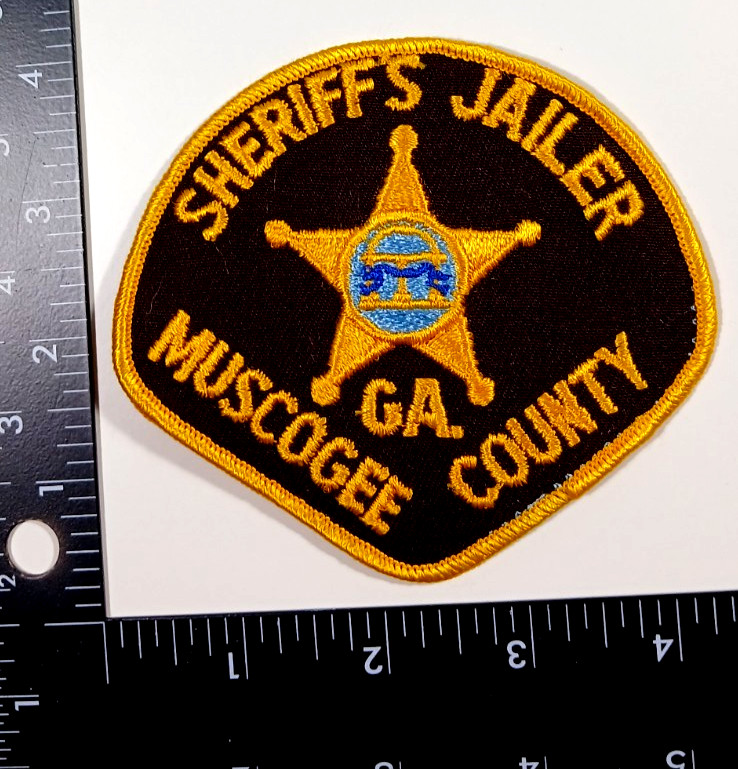 GA  Muscogee County Georgia Sheriff's Jailer Patch