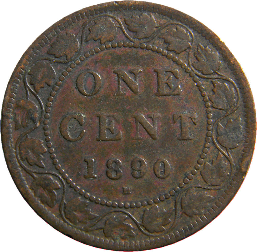 Canada 1890 One Cent (05069)