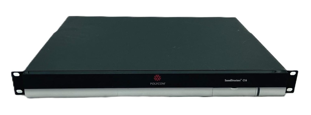 POLYCOM SOUNDSTRUCTURE C16 2201-33160-001 16-CH AUDIO CONFERENCING PROCESSOR