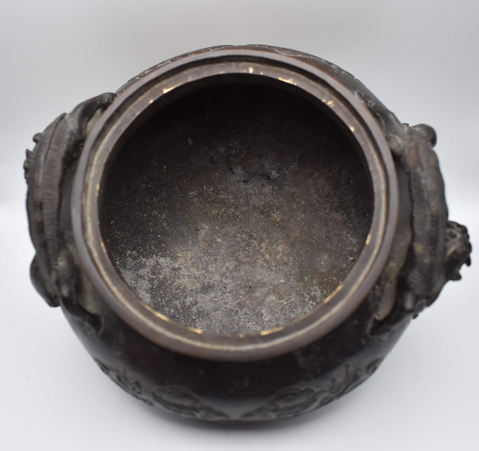 Chinese 20th Century Xuande Mark Bronze Censer