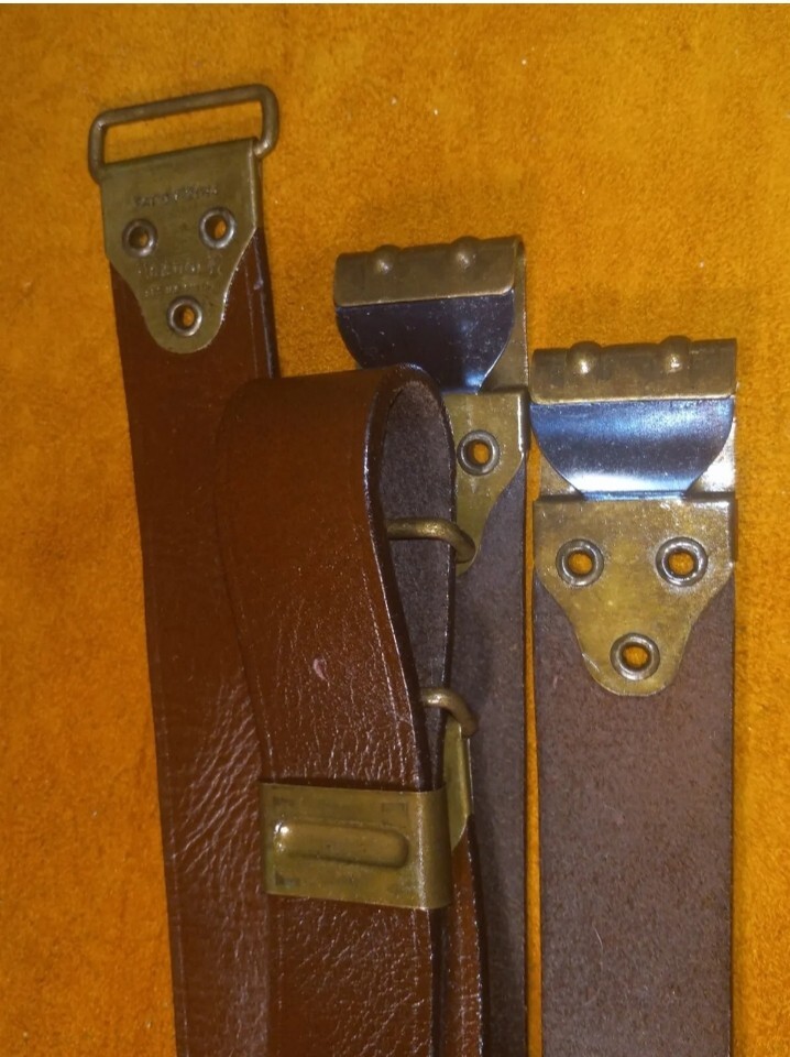 M1 Garand M1C M1D Kerr Leather Sling No Buckle