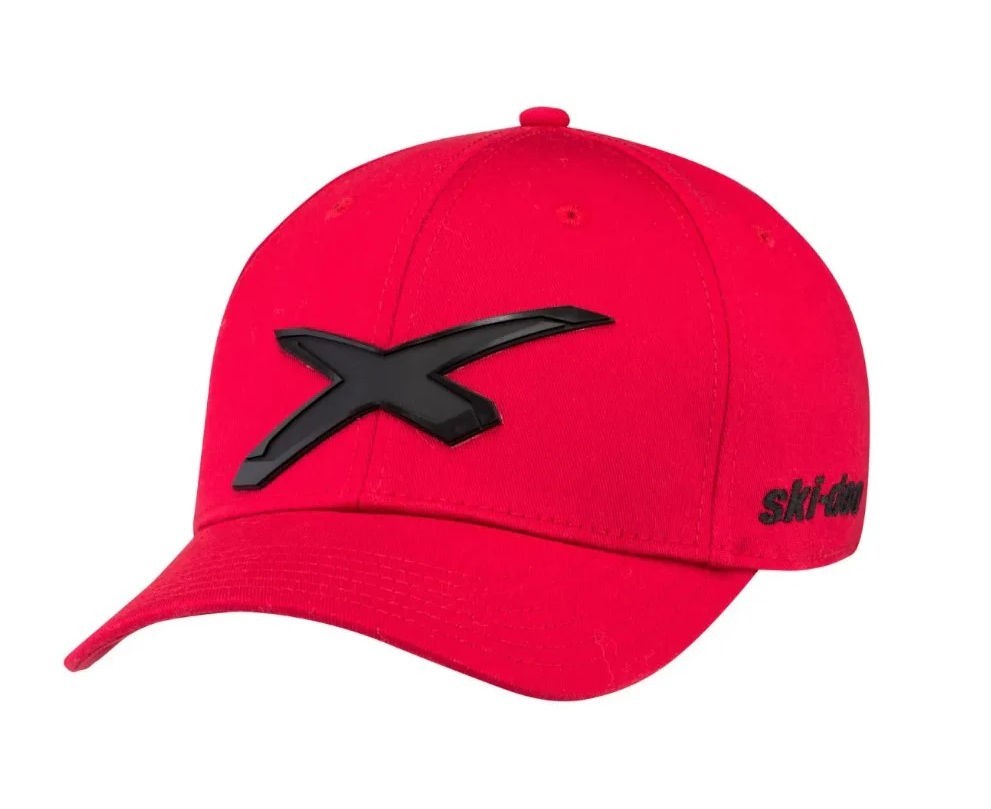 SKI-DOO Unisex Flex Cap Red Size S/M