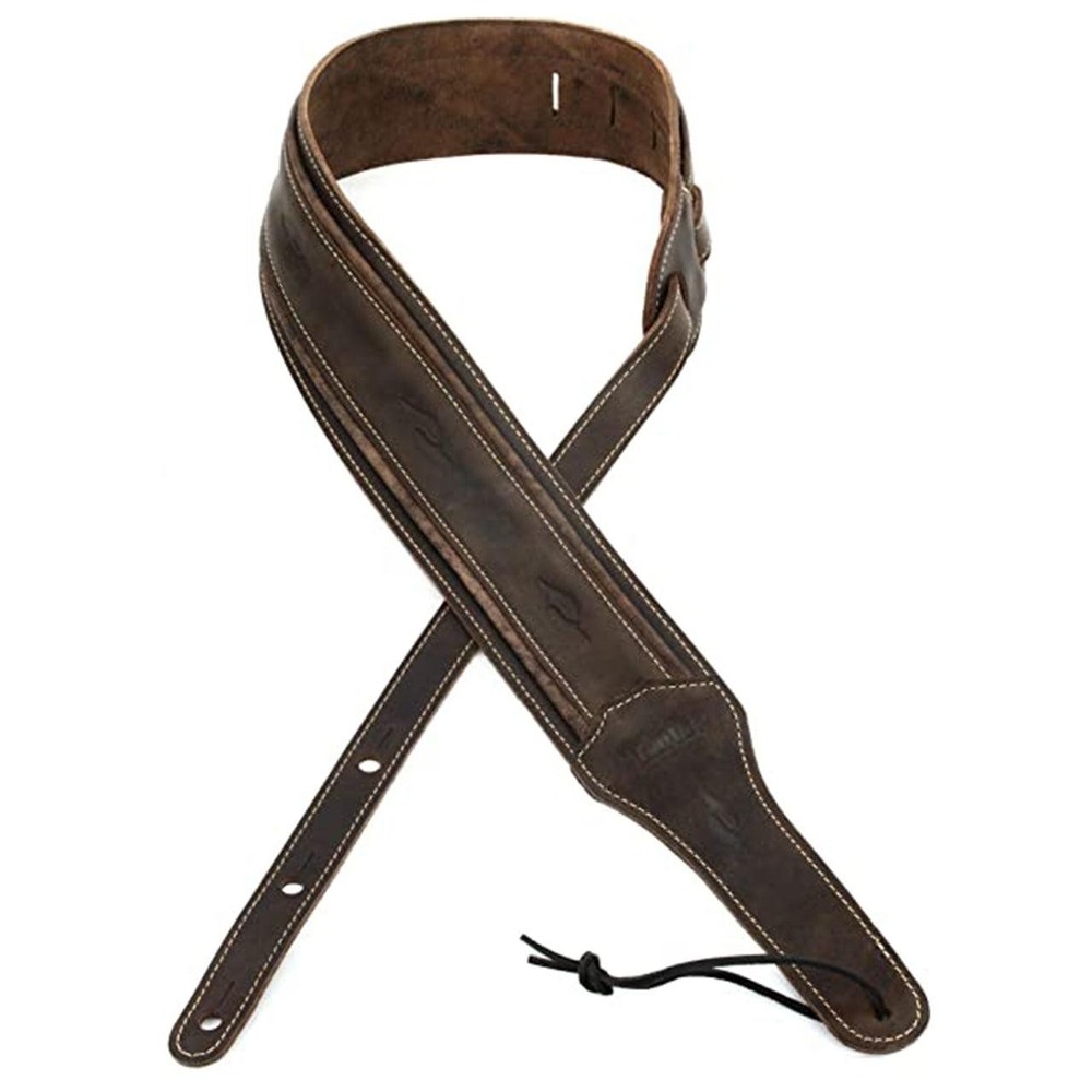Used Taylor Element Strap, Dark Brown Distressed Leather