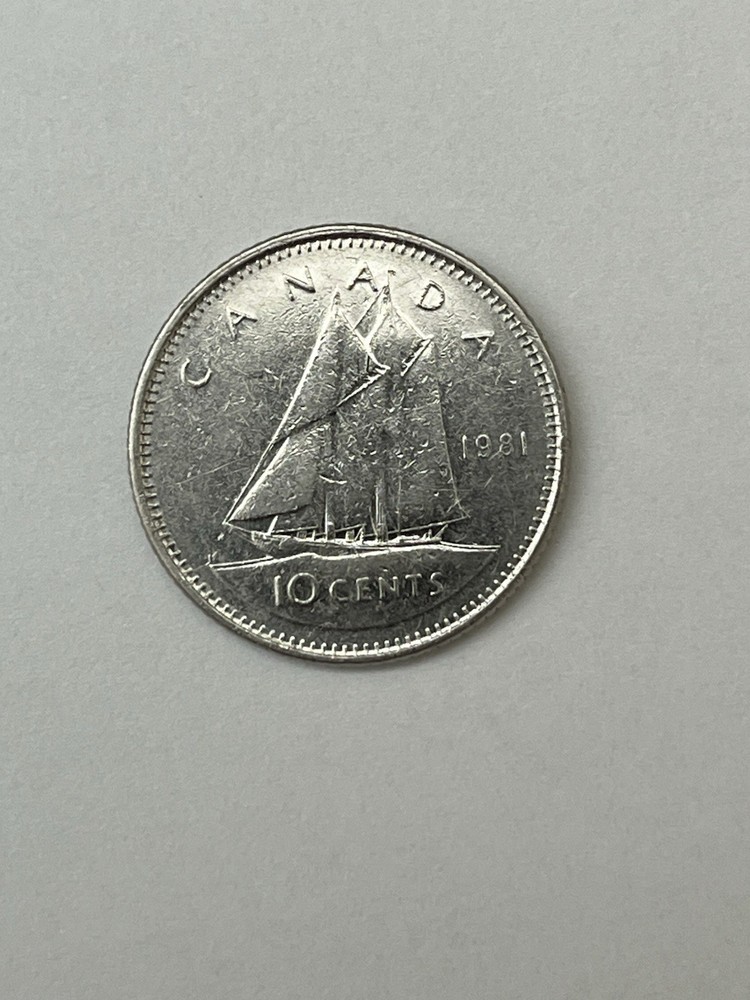 1981 Canada 10 cents