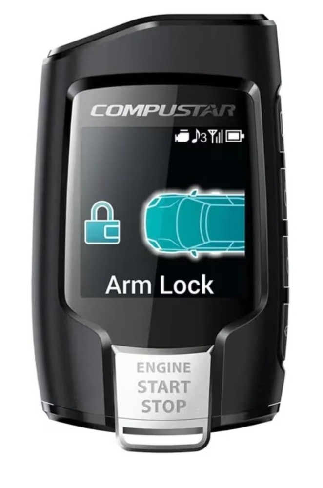 Compustar CS2WQ900AS 2-Way LCD 3000-FT Max Range Remote Start + Security System