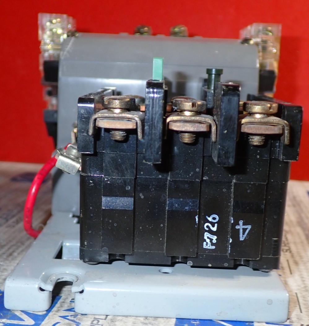 Furnas 14DP32AF81 Size 1 Starter 27 Amp 600VAC w/ 120V 60Hz Coil TESTED S931