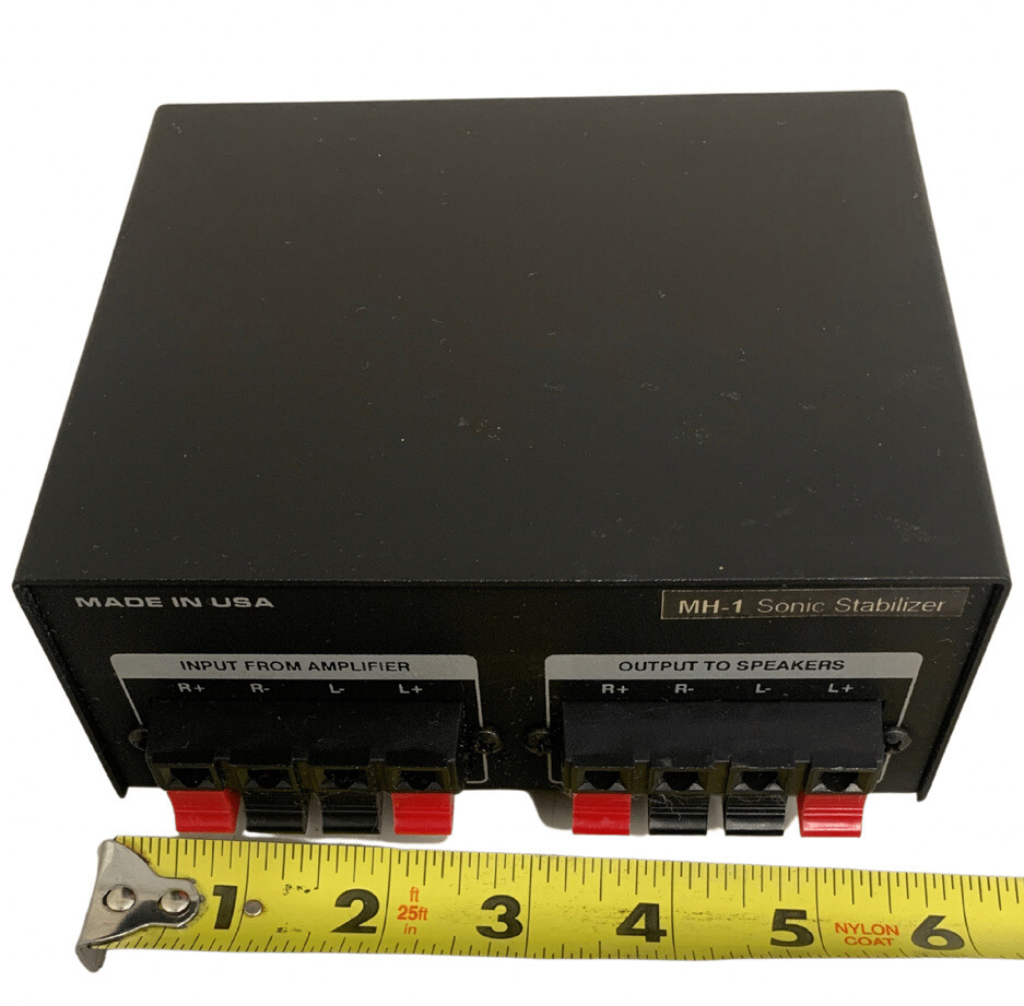 AUDIOPLEX MH-1 SONIC STABILIZER LOW FREQUENCY POWER INPUT REDUCER *SAME DAY SHIP