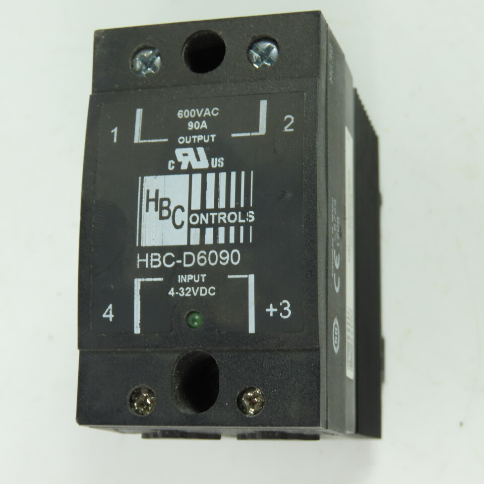 HBC Controls HBC-690CHDA 600VAC 40A Solid State Relay Controller 32VDC HBC-D6090