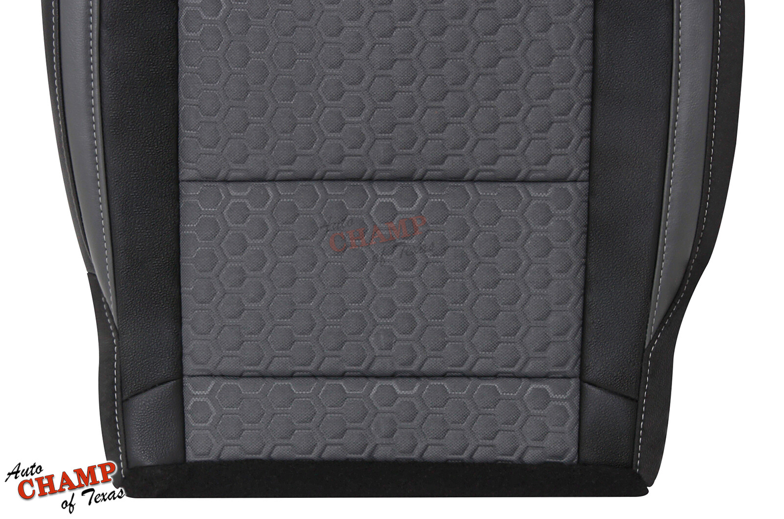 2015 -2020 Chevy Colorado Z71-Driver Side Bottom Cloth Seat Cover Black/Dk Gray