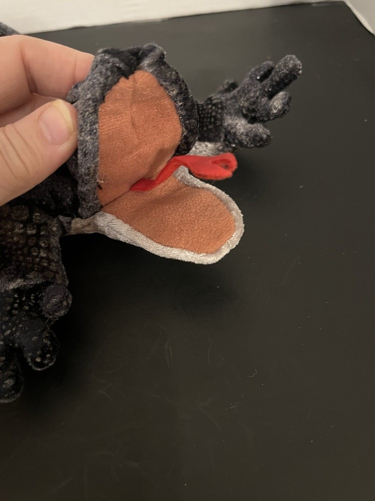 Folkmannis Black Lizard, Iguana Finger Puppet