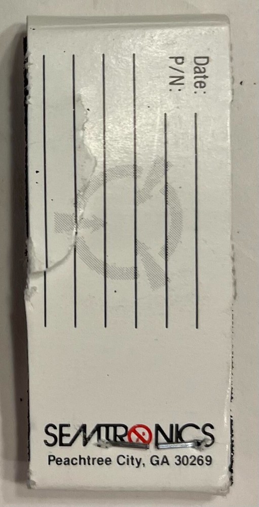 SEMTROINCS DATA INSTRUMENTS CHIPS TRIP DATA HANDLER 6300767 Version 1 67