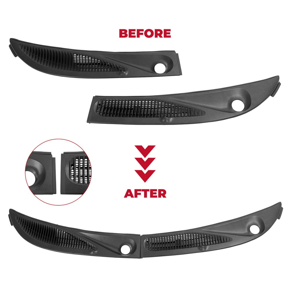 Windshield Wiper Cowl Grille Panel FOR 1995-05 Ford Explorer Mercury Mountaineer