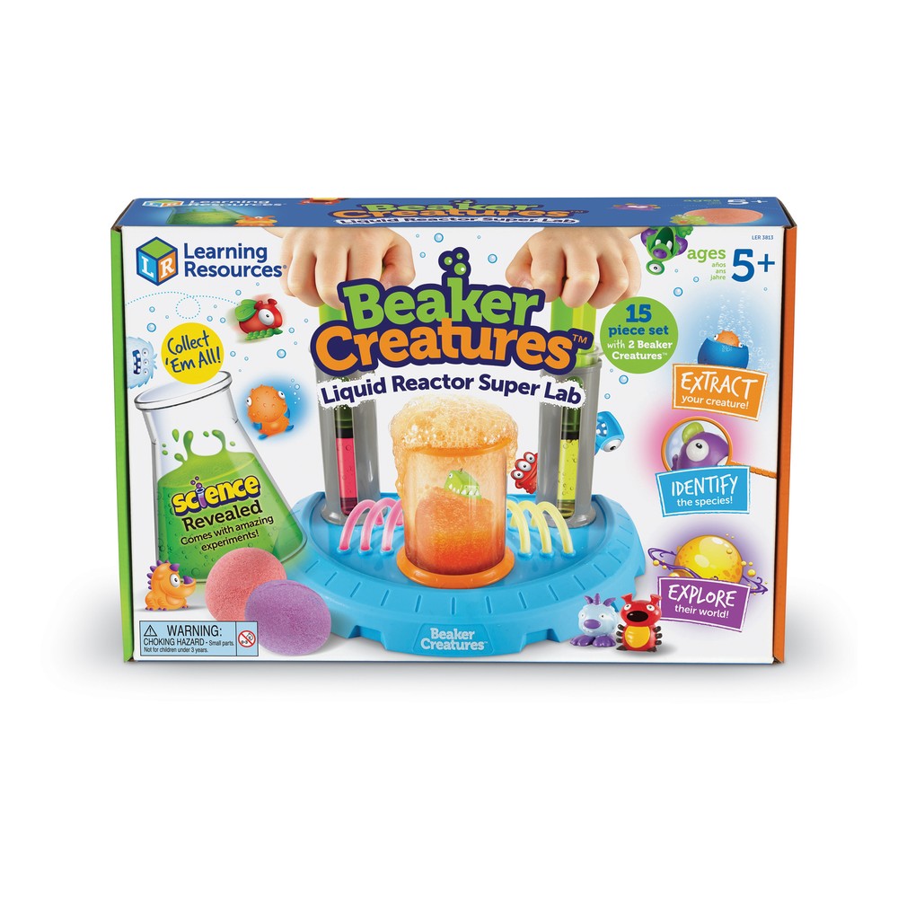 New - Learning Resources Beaker Creatures - Liquid Reactor Super Lab - Ages 5+