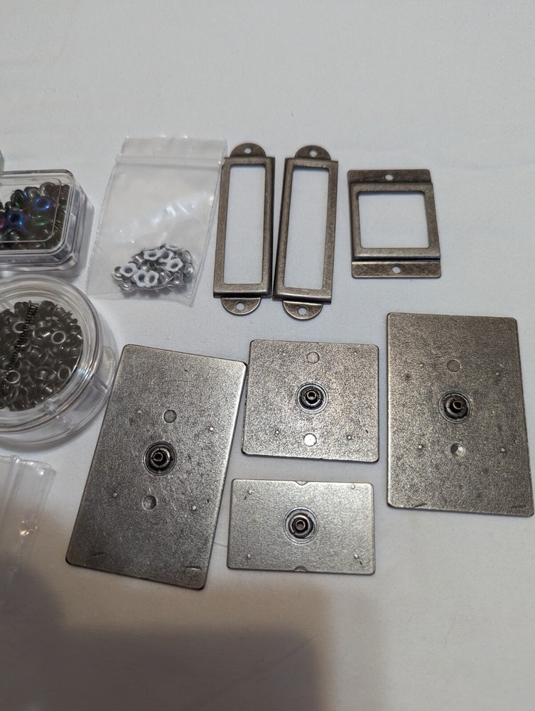 Eyelet Kit Lot With Setting Tool And More