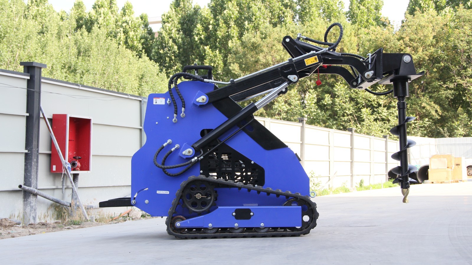 Hydraulic Auger Post Hole Drill for Mini Skid Steer Loader