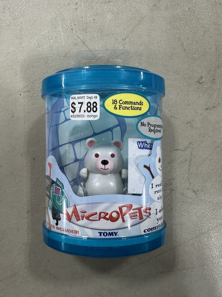Tomy MicroPets - Bongo, North Micronesia - 18 Commands & Functions, B56 #1