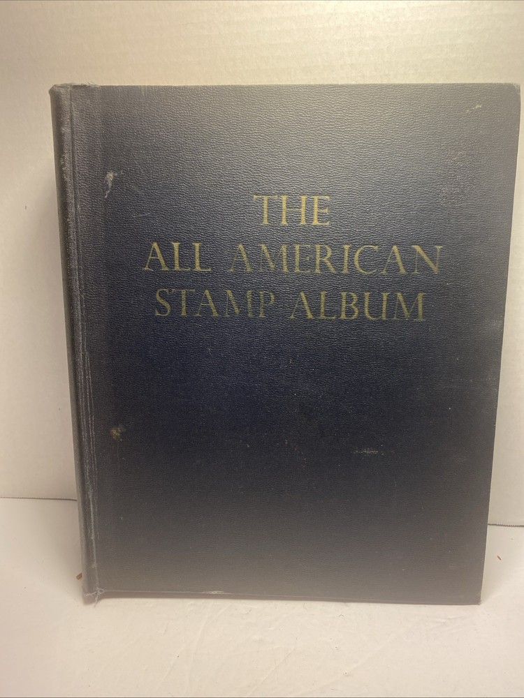 The All American Stamp Album Copyright 1963 By Minkus NO Stamps