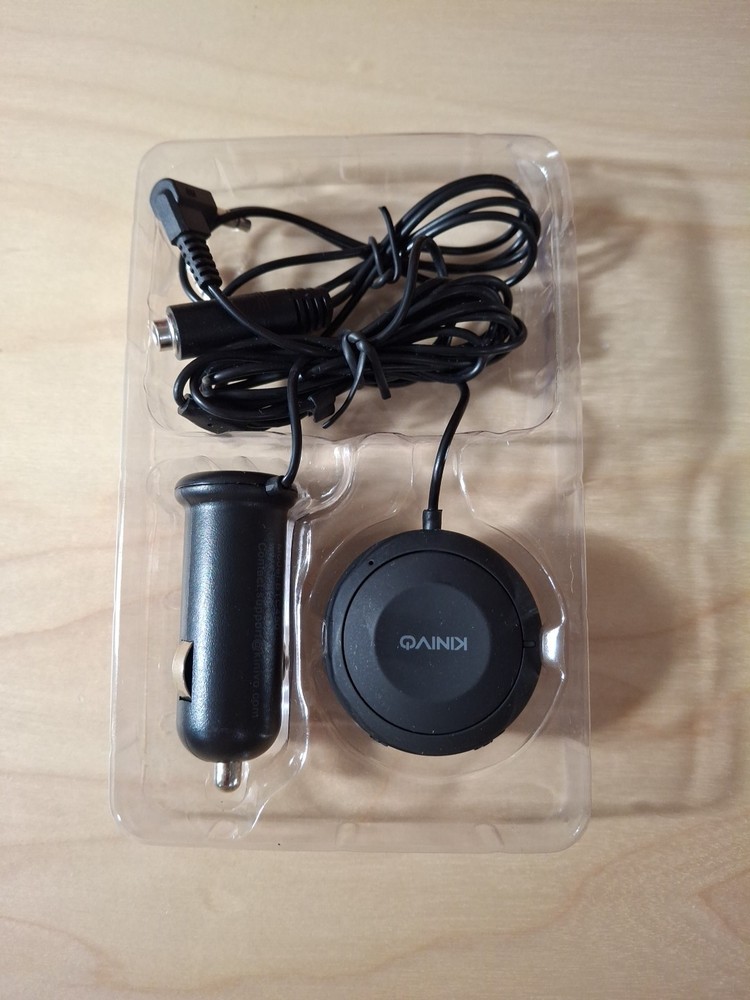 Kinivo BTC450 Bluetooth Car Kit Hands-Free, AUX Bluetooth Adapter