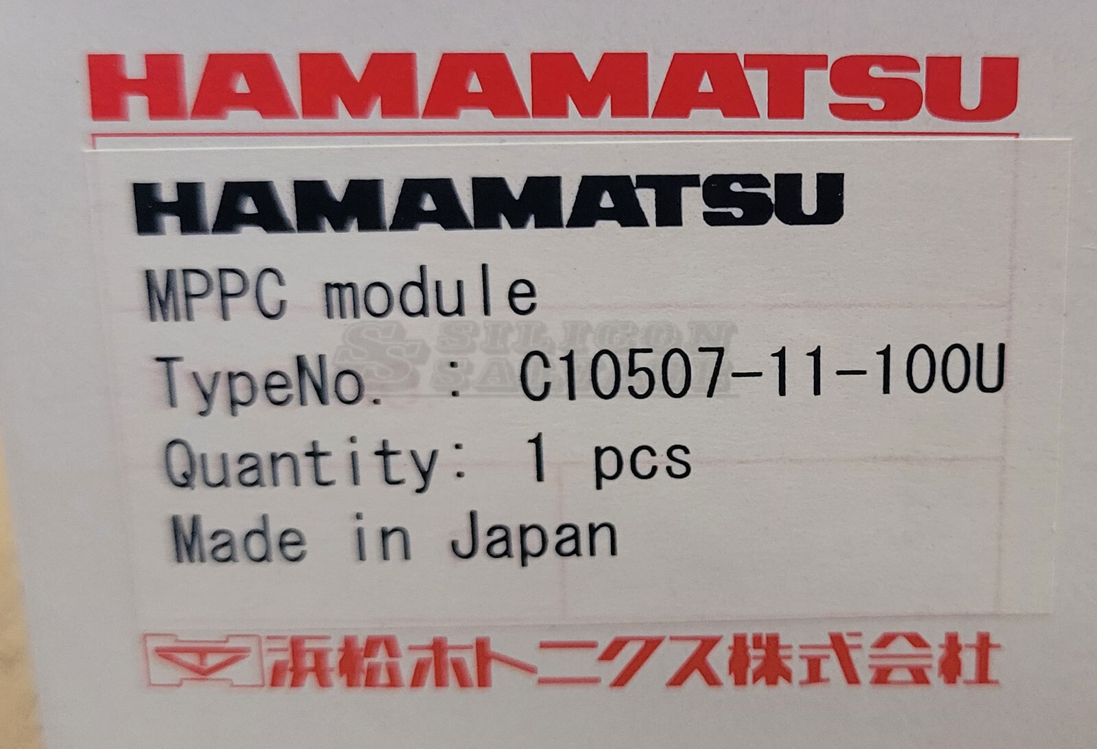 Hamamatsu C10507-11-100U Photon counting module with built-in MPPC NEW