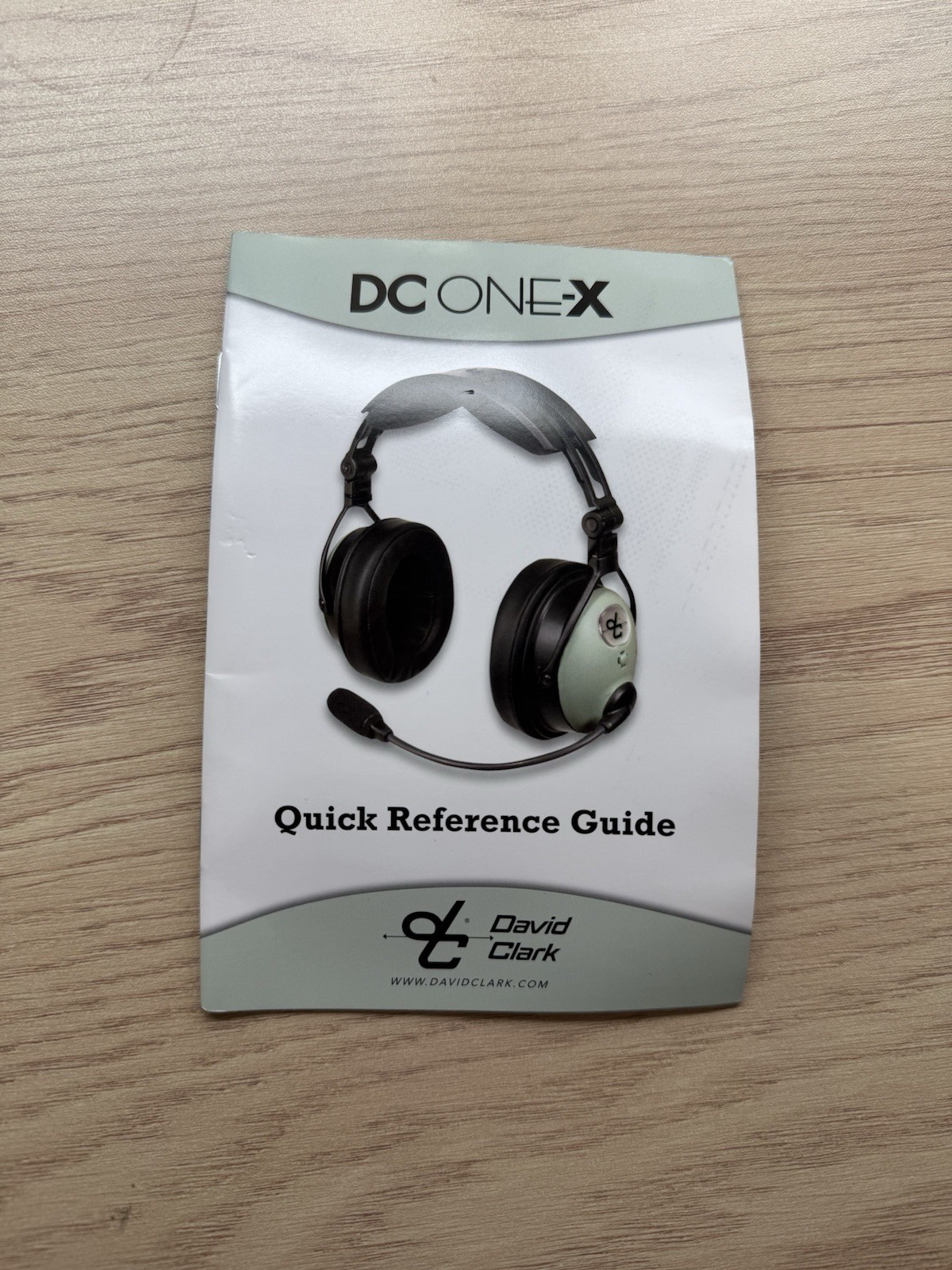 David Clark ONE X Headset Dual Plug w Bluetooth - With DC Bag