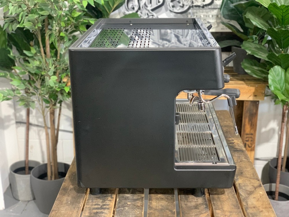 CARIMALI CENTO 2 GROUP BLACK HIGH CUP ESPRESSO COFFEE MACHINE